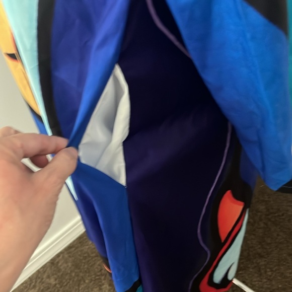 Face artsy, long sale colorful unique dress - Picture 7 of 11